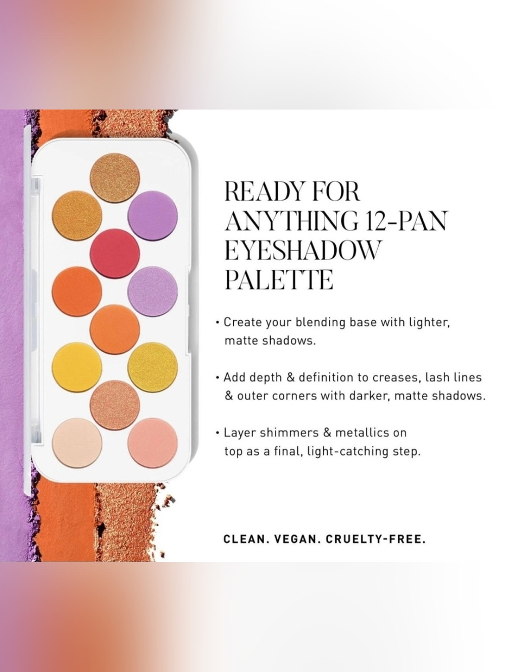 NWT Morphe Ready For Anything Eyeshadow Palette - Social Butterfly